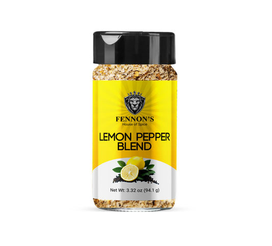 LEMON PEPPER BLEND - Low Sodium. The raw ingredients are: 50% Single-Origin, Gluten Free, 50% Halal, Kosher, Non-GMO, 83% Organic and Vegan.