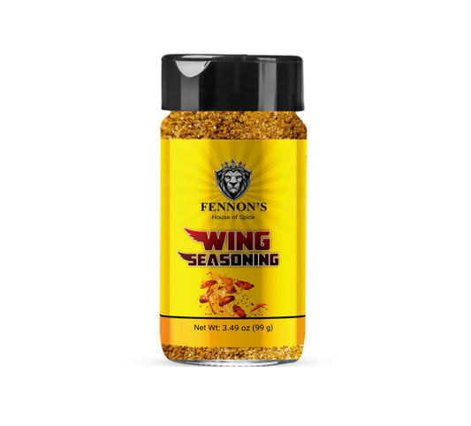 FEATURED BLEND - WING SEASONING - The raw ingredients are: 43% Single-Origin, Gluten Free, Halal, Kosher, Non-GMO, Organic and Vegan.