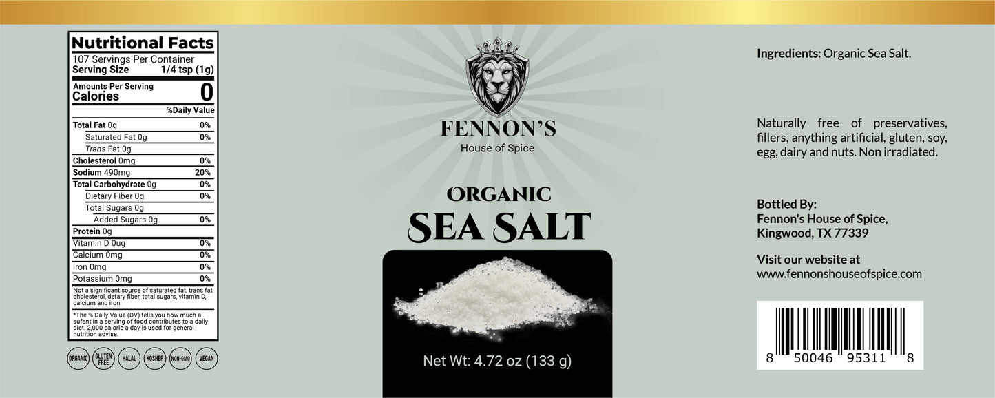 Organic Sea Salt
