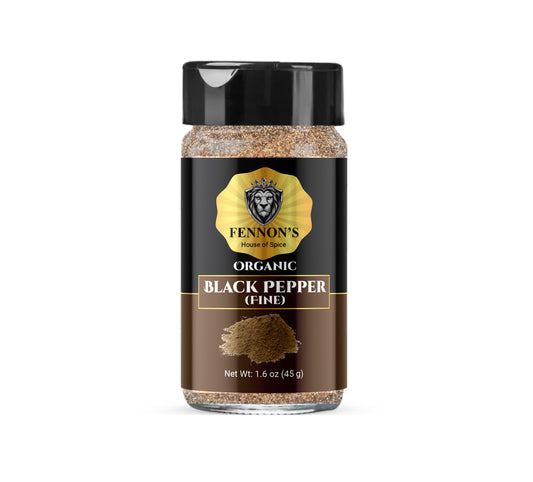 Organic Black Pepper (Fine)